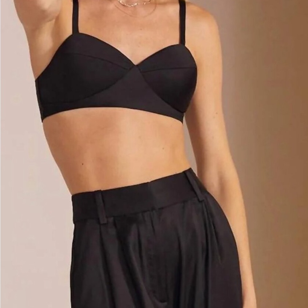 Favorite Daughter Satin Bra Top